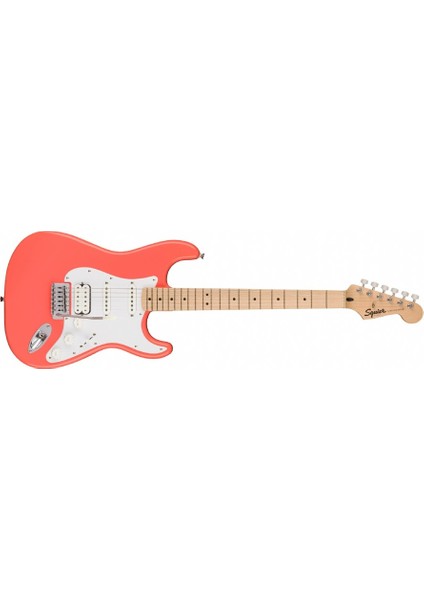 Fsr Sonic Stratocaster Akçaağaç Klavye Wpg Tahitian Coral Elektro Gitar