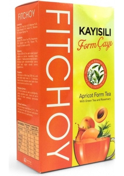 Doğal Kayısılı Form Çayı, Sağlıklı ve Lezzetli İçim Keyfi