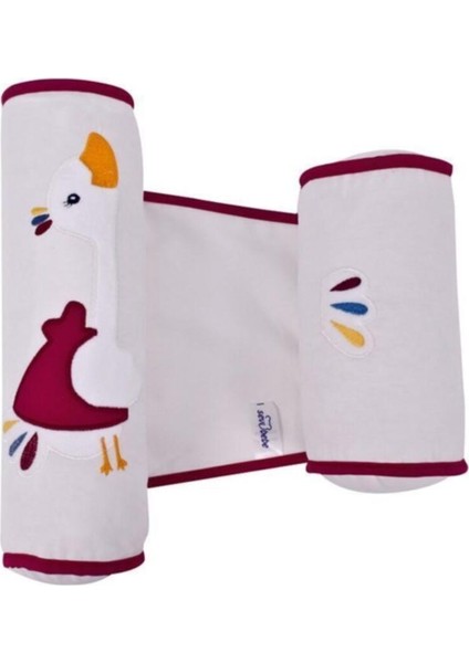 Bebek Beyaz Güvenli Yan Yatış Yastığı ART-433