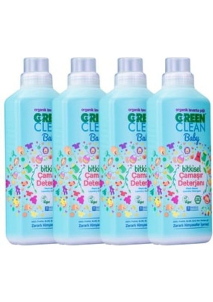 Baby Çamaşır Deterjanı 1 Lt 4'lü Set