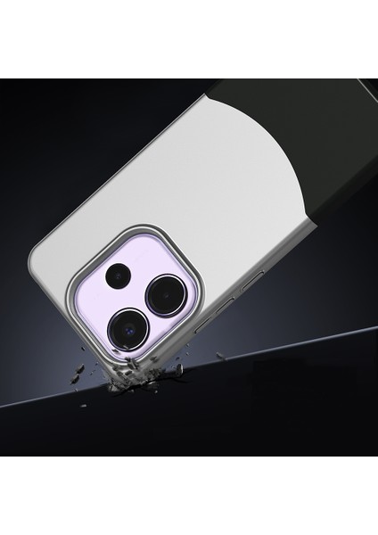 Redmi Note 14 5g Kılıf Mıknatıslı Frm Duble Kapak - Gri