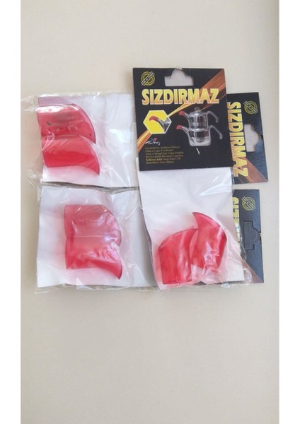 Sızdırmaz Matik 3 Paket, Toplam 6 Adet, Canlı Kırmızı Renkli Hedefe Uygun