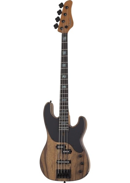 Schecter Model-T 4 Exotic Bas Gitar (Natural Satin)