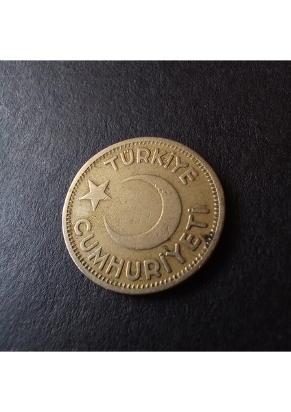 39963680E9AFECBA80 1944 25KURUŞ Çapaklı/emsalsiz/nadir Çt/ççt+ Eski Madeni Para
