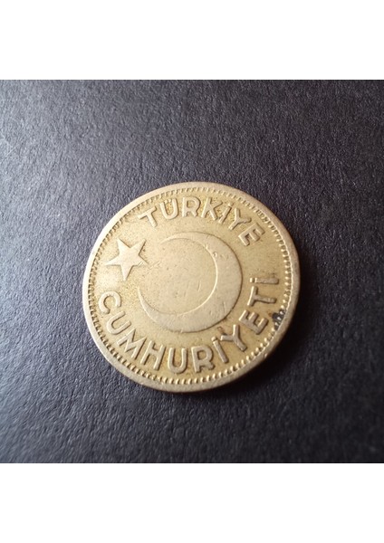 39963680E9AFECBA80 1944 25KURUŞ Çapaklı/emsalsiz/nadir Çt/ççt+ Eski Madeni Para