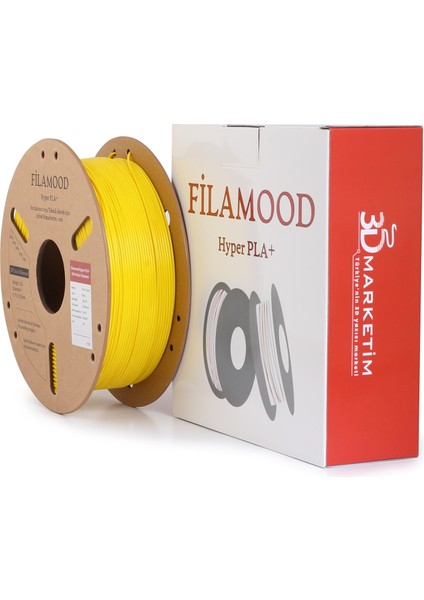 Hyper Pla Filament Sarı 1.75MM 1kg