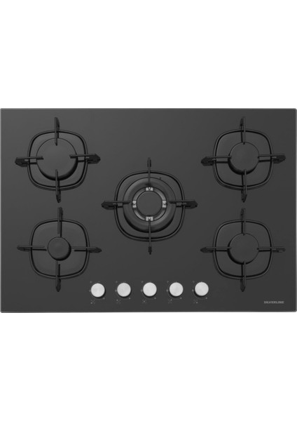 Siyah Cam Ankastre Set (3490 Oslo 60 SIYAH+CS5365B01+BO6504B01)