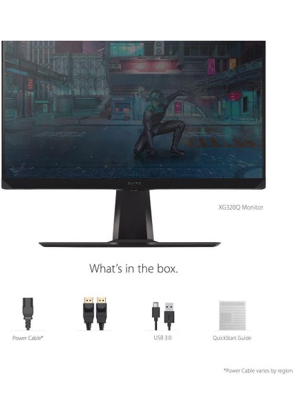 Elite XG320Q 32" 0.5 Ms 2k IPS 175 Hz Oyuncu Monitörü - Outlet