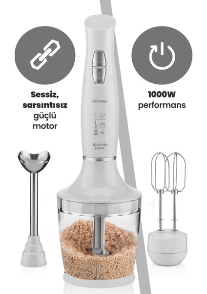 Yasemin Blender Set (Gm 7240) Beyaz modelleri