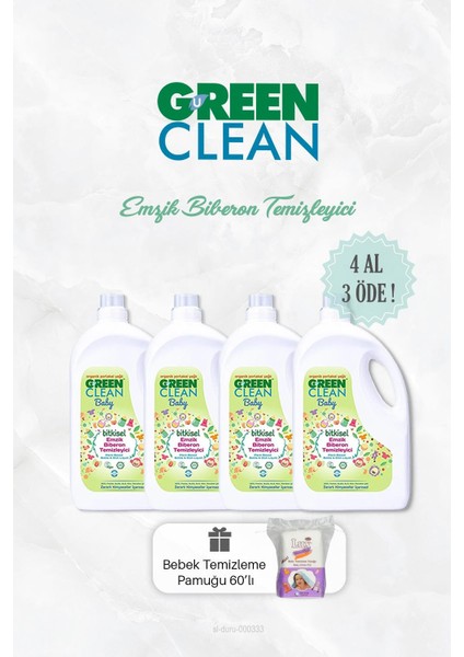 Bitkisel Biberon Emzik Temizleyici 2750 ml