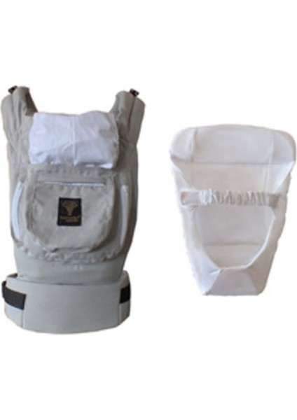 Gri Ergonomik Kanguru Yenidoğan Set