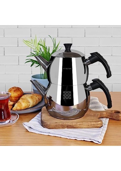 Gelalpzr Modernist Çelik Çaydanlık Aynet 1109110