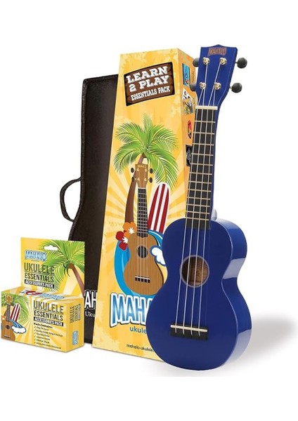Learn 2 Play Ukulele Seri (Mavi)