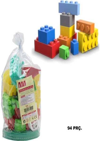 110 94 Parça Pvc Zeka Blokları