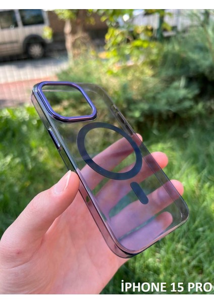 Iphone 15 Pro Hybrid Magsafe Animasyonlu Sararmaz Kılıf fiyatları