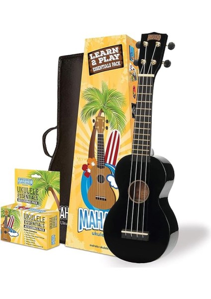 Learn 2 Play Ukulele Seri (Siyah)