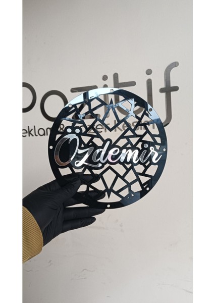 20CM Midrange Kapağı Kişiye Özel Yazılı Dayanıklı Pleksi Midrange Kapağı Parlak Gümüş modelleri