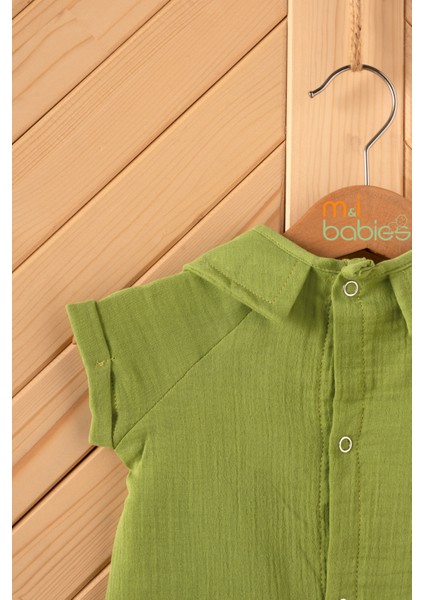 Bebek Müslin Çıtçıtlı Tulum, Rahat Kalıp fırsatları