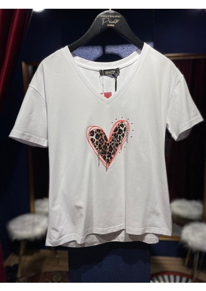 Leopar Desen Tshirt