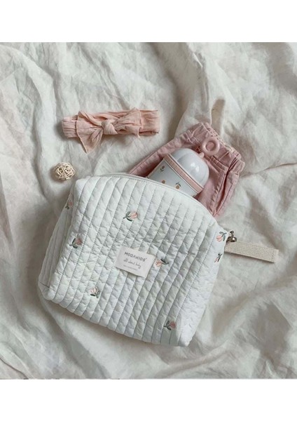 Anne Bebek Bakım Çantası Kapitone Su Geçirmez Bebek Arabası Organizer Düzenleyici Stroller Bag