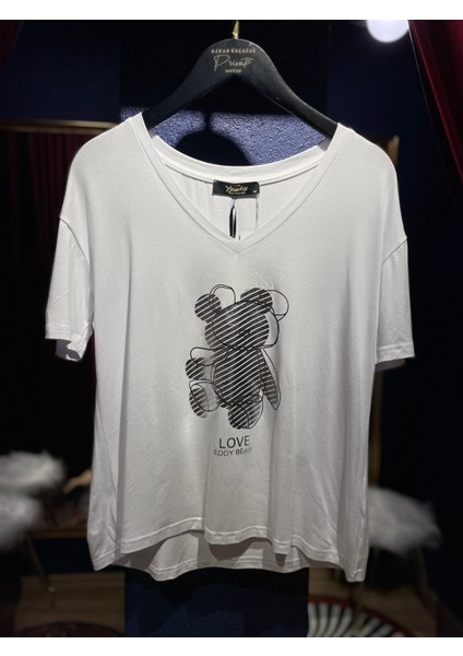 Bear Baskılı Tshirt fiyatları