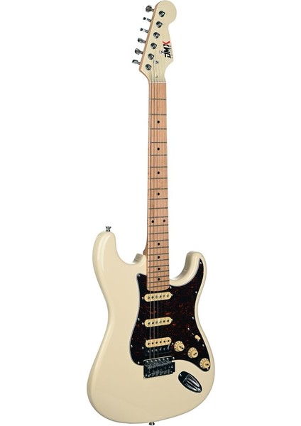 Guitars DEG100 Hss Ow Elektro Gitar (Olympic White)