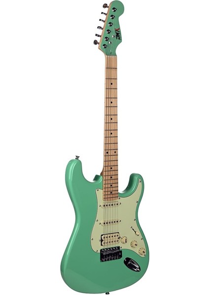 Guitars DEG100 Hss Ssg Elektro Gitar (Satin Surf Green)