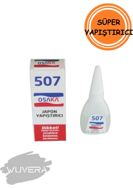 507 Yapıştırıcısı – Ekstra Güçlü, Hızlı Kuruma, 20 gr