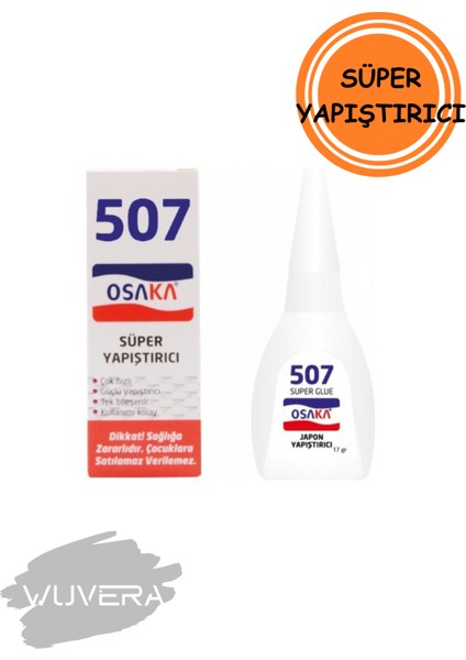 507 Yapıştırıcısı – Ekstra Güçlü, Hızlı Kuruma, 20 gr fiyatları