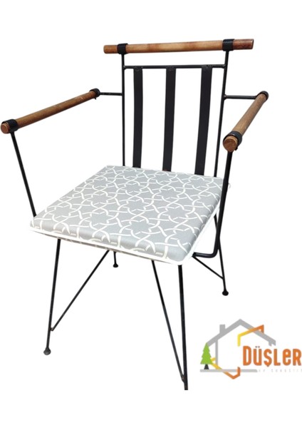 40*40 Gri Desenli Sandalye Minderi indirimleri