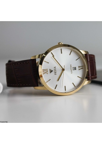 FS600786 Deri Kordonlu Erkek Kol Saati