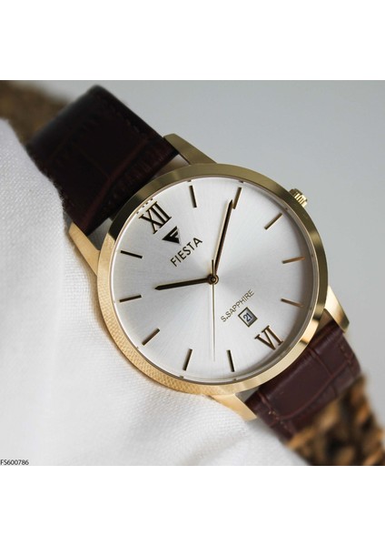 FS600786 Deri Kordonlu Erkek Kol Saati modelleri