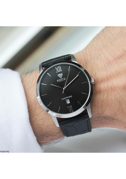 FS600782 Deri Kordonlu Erkek Kol Saati fırsatları
