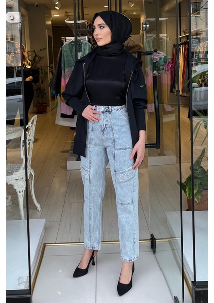 OE25Y939721 Omelya Denim Pantolon