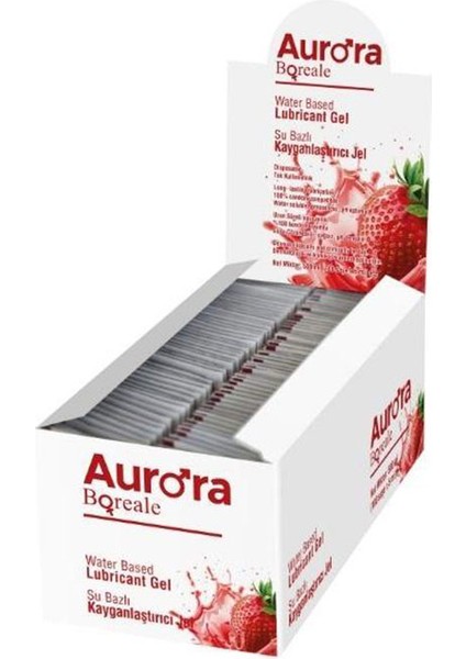 Aurora Boreale 5ml Şase Çilekli Jel 100 Adet
