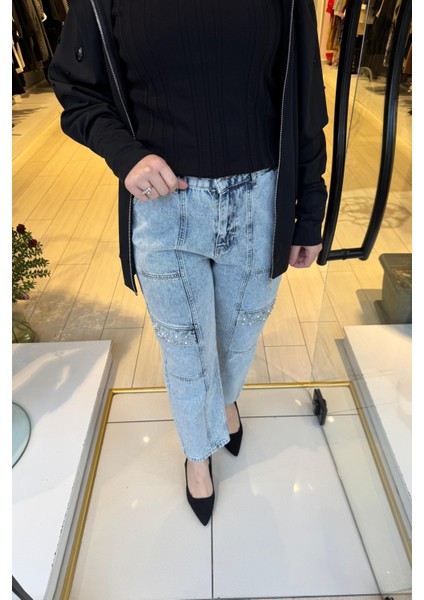 OE25Y939721 Omelya Denim Pantolon