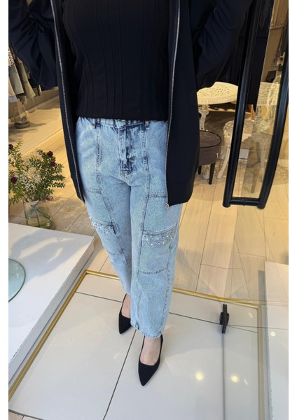 OE25Y939721 Omelya Denim Pantolon