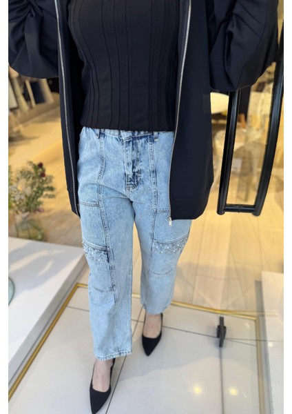 OE25Y939721 Omelya Denim Pantolon