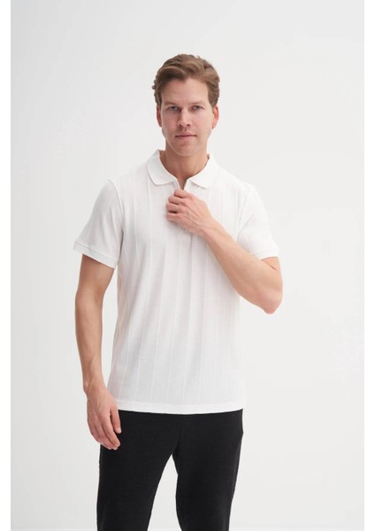 Ekru Erkek Polo Yaka T-Shirt 4238 fiyatları