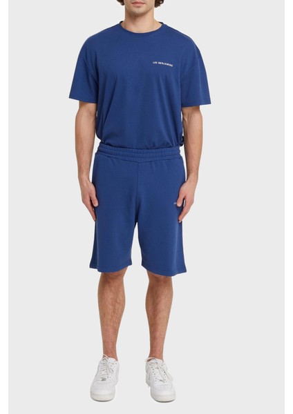 Elastik Bel Bantlı Cepli % 100 Pamuk Short Erkek Short LB21SSCORMUSO