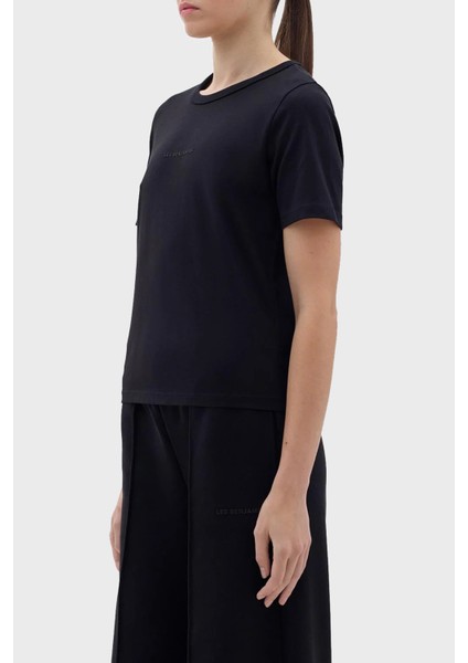 Bisiklet Yaka Pamuk Regular Fit T Shirt Bayan T Shirt LB23FWCLAFUTS fırsatları