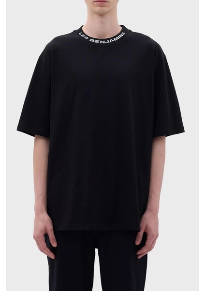 Pamuklu Relaxed Fit T Shirt Erkek T Shirt LB23FWCLAMUTS