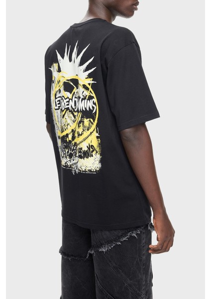 Pamuklu Relaxed Fit Bisklet Yaka T Shirt Erkek T Shirt LB24FWEAPMUTS fırsatları