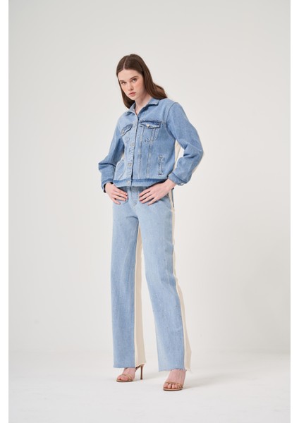 OE25Y939708 Omelya Denim Kot Pantolon