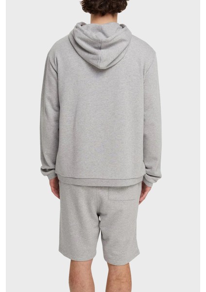 Regular Fit Kapüşonlu Cepli % 100 Pamuk Sweat Erkek Sweat LB21SSCORMUHD fiyatları