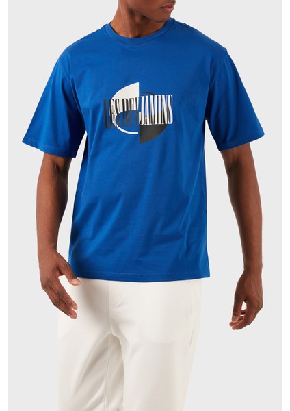 Pamuklu Relaxed Fit Bisiklet Yaka T Shirt Erkek T Shirt LB24SSKISMUTS fiyatları