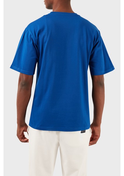 Pamuklu Relaxed Fit Bisiklet Yaka T Shirt Erkek T Shirt LB24SSKISMUTS modelleri