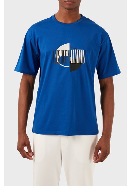 Pamuklu Relaxed Fit Bisiklet Yaka T Shirt Erkek T Shirt LB24SSKISMUTS indirimleri