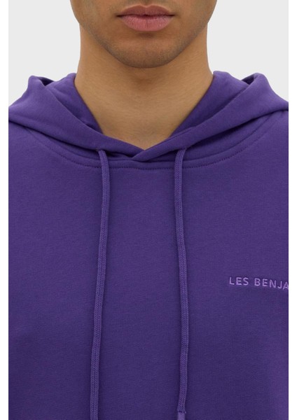 Kapüşonlu Kanguru Cepli % 100 Pamuk Relaxed Fit Sweat Erkek Sweat LB23FWESSMUHD indirimleri