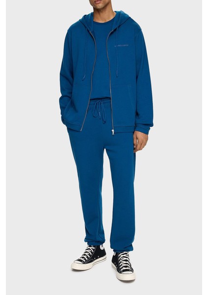 Pamuklu Regular Fit Kapüşonlu Fermuarlı Sweat Erkek Sweat LB24FWESSMUZH fırsatları